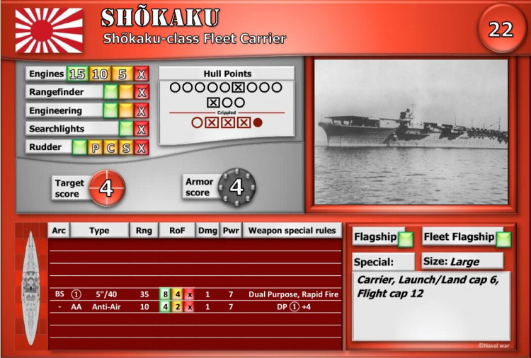 Shokaku-class Fleet Carrier